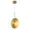 Cwi Lighting Ovni LED Mini Pendant With Brass Finish 1204P12-1-625 - alternate 1